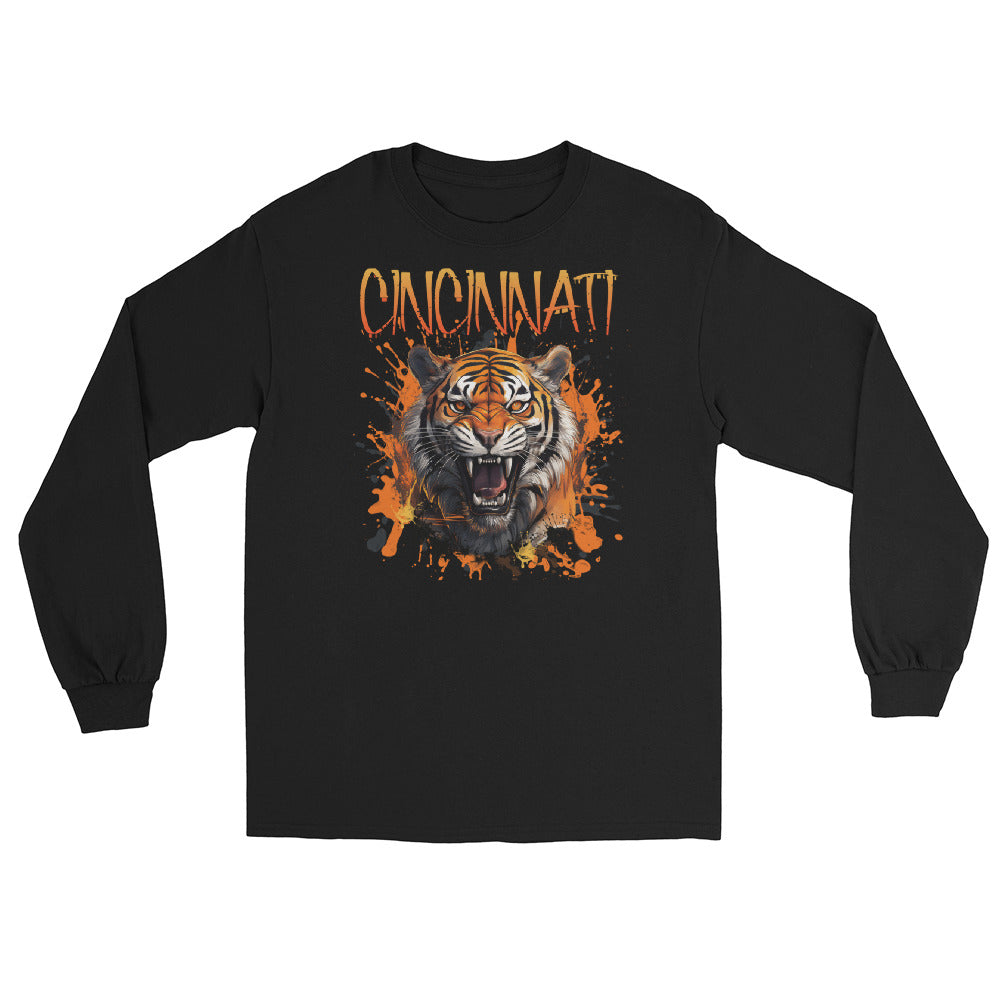 Cincinnati Football, Men’s Long Sleeve Shirt up to 4xl