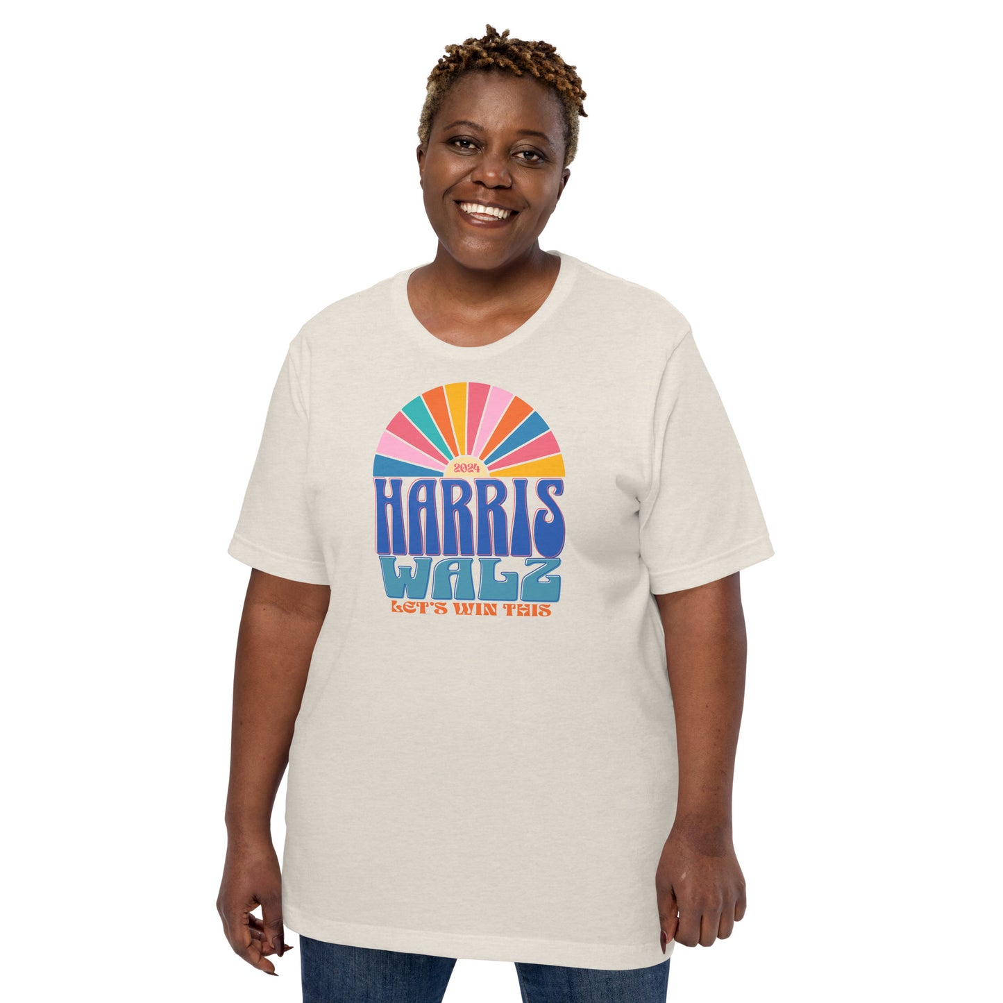 Sunrise Harris Walz 2024, Unisex t-shirt