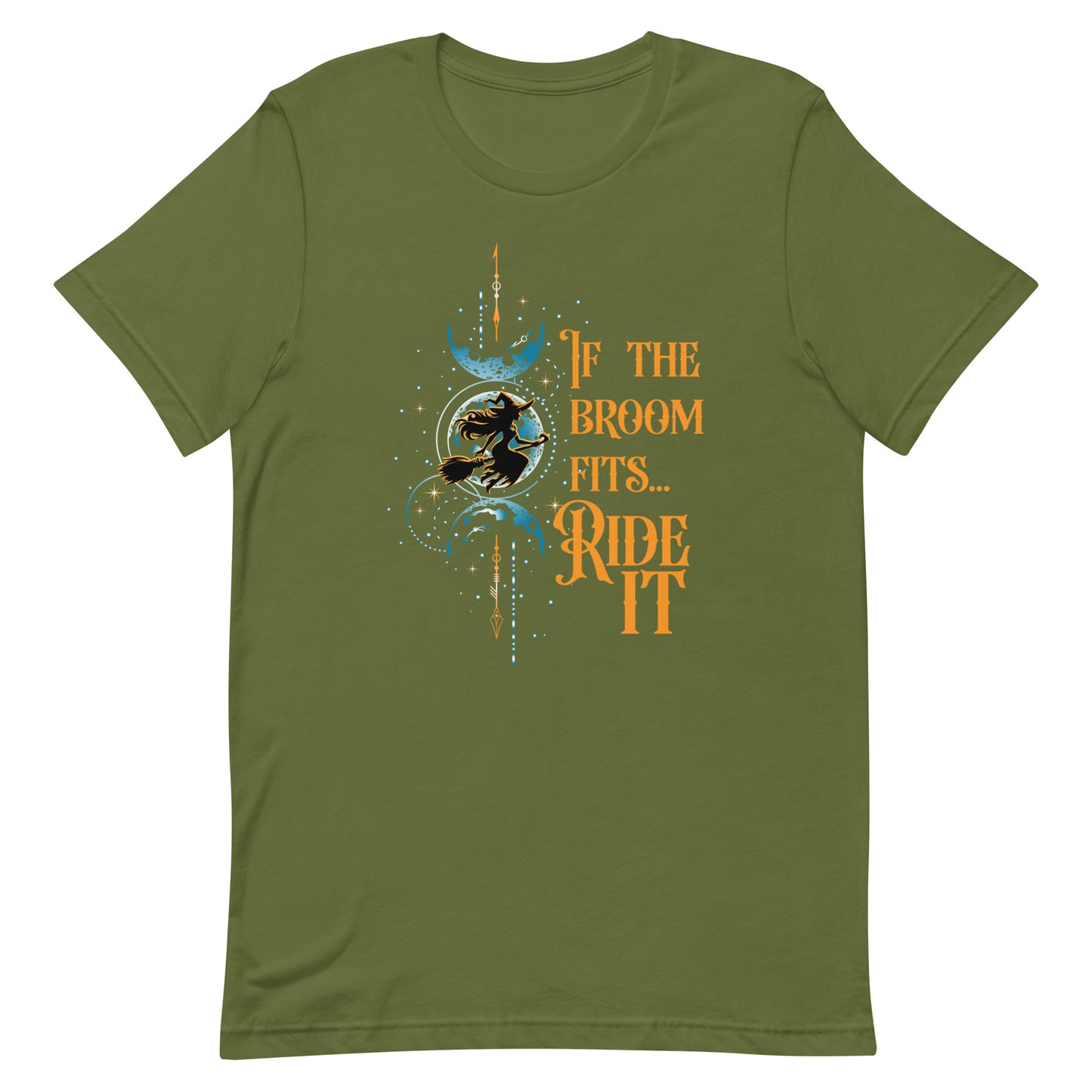 If the Broom Fits, Ride It - Unisex t-shirt