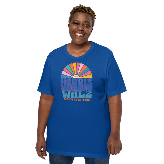 Sunrise Harris Walz 2024, Unisex t-shirt