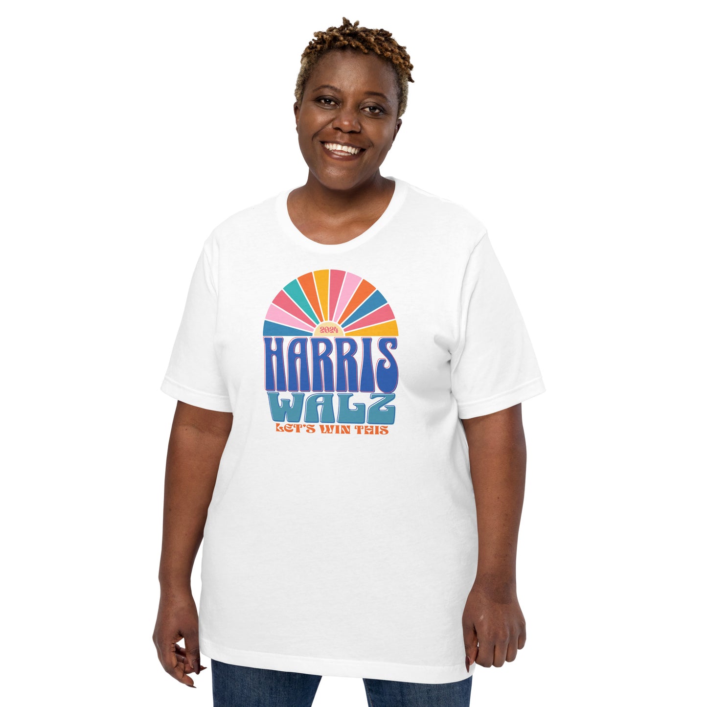 Sunrise Harris Walz 2024, Unisex t-shirt