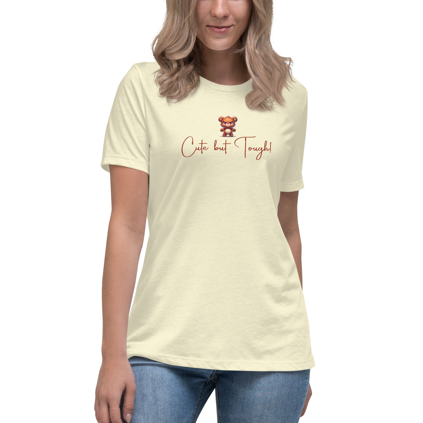 Cute But Tough: Women's Empowerment T-Shirt, Women's Relaxed T-Shirt, Strong Women, Gift for Tough Females