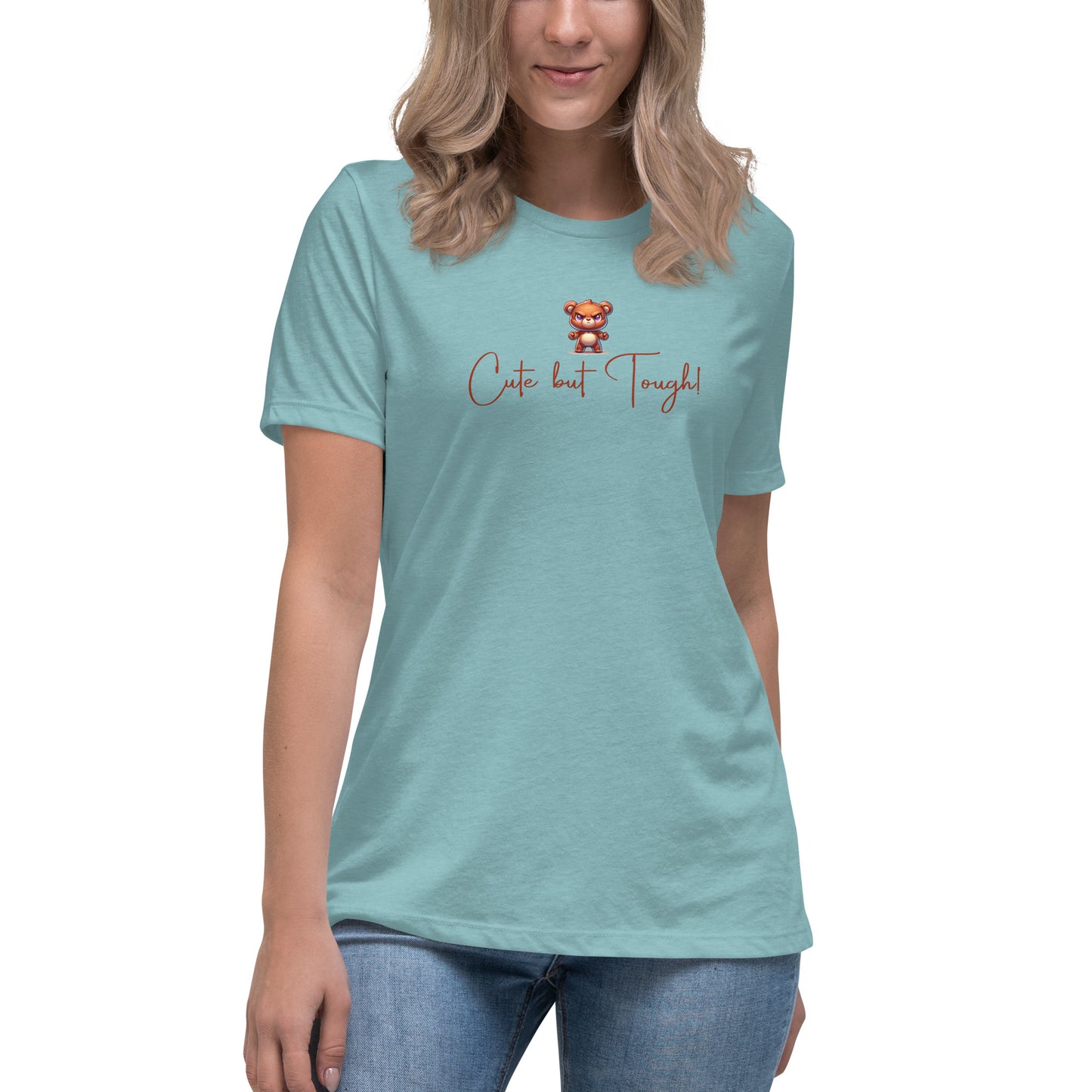 Cute But Tough: Women's Empowerment T-Shirt, Women's Relaxed T-Shirt, Strong Women, Gift for Tough Females