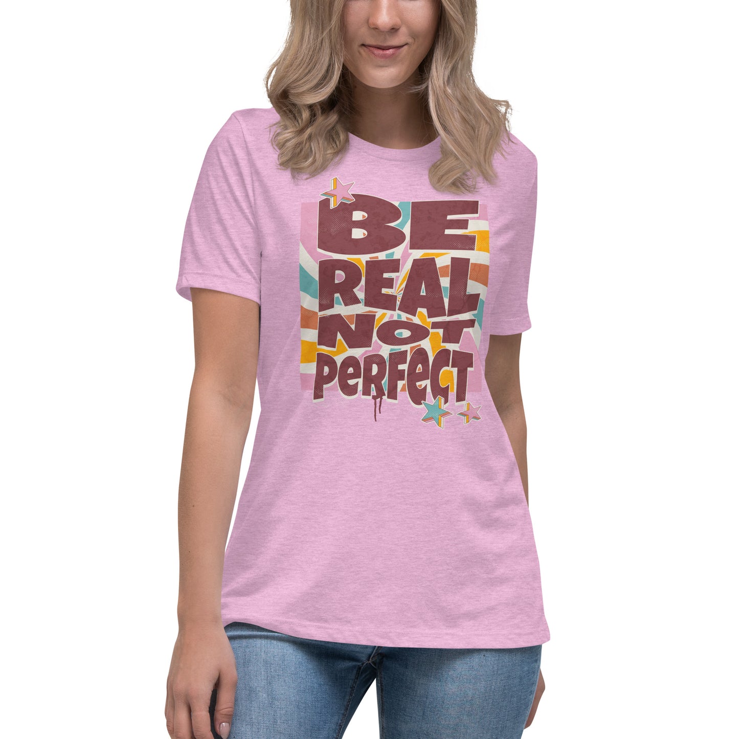 Be Real, Not Perfect - Women's Relaxed T-Shirt