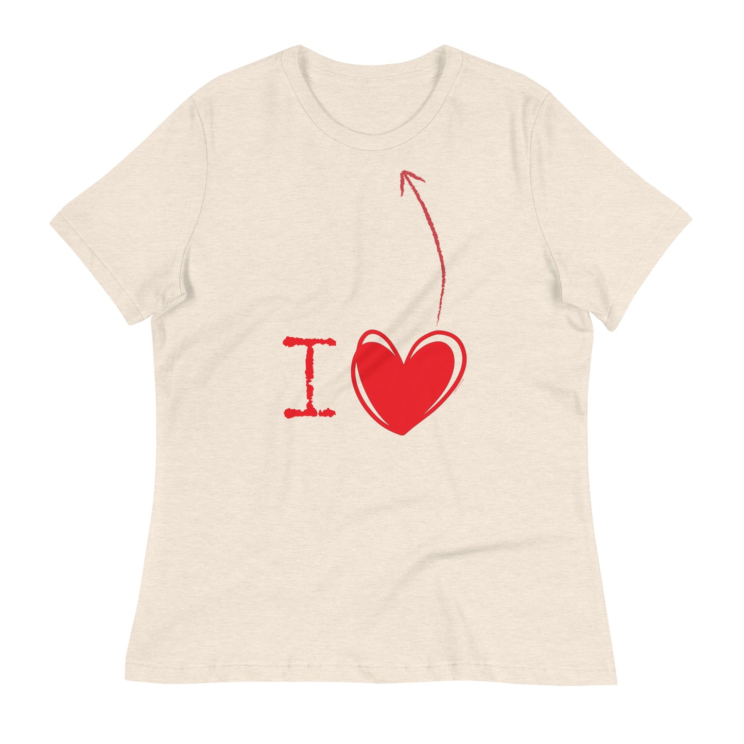 I Love Me -  Positive Message Women's Relaxed T-Shirt