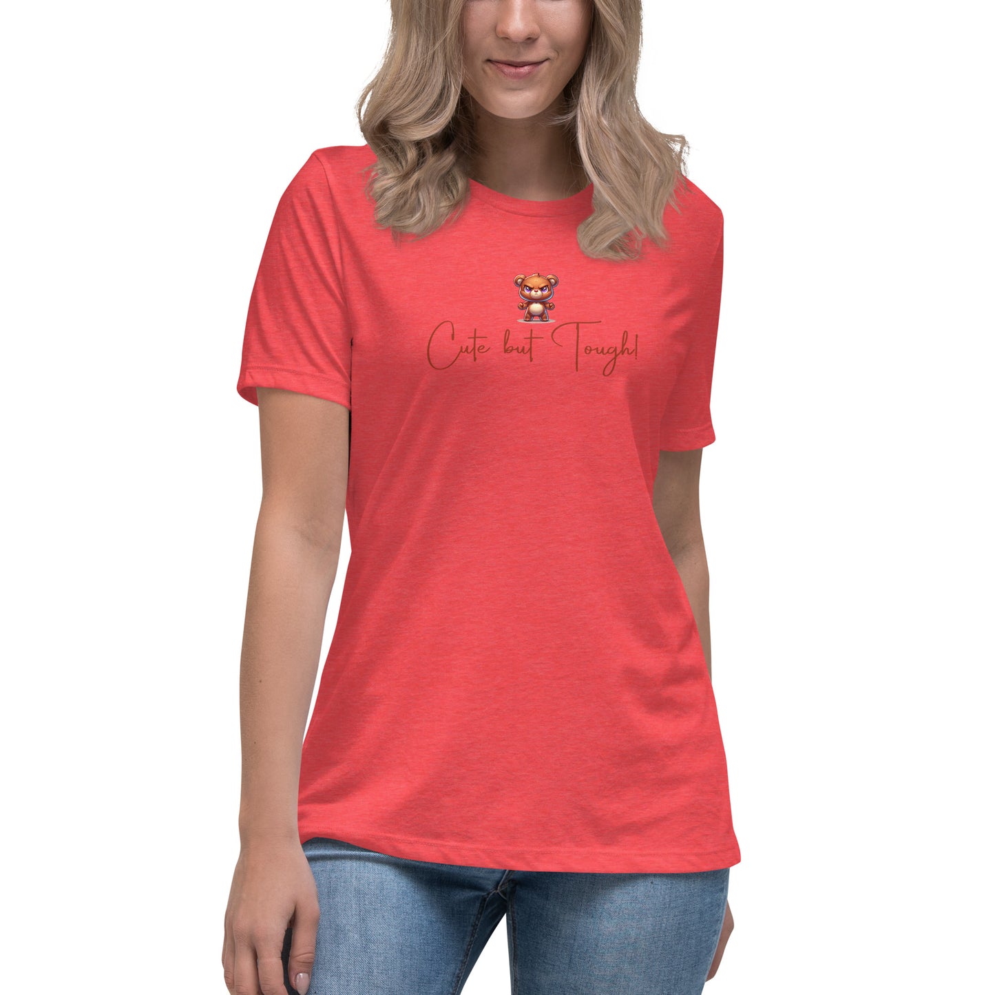 Cute But Tough: Women's Empowerment T-Shirt, Women's Relaxed T-Shirt, Strong Women, Gift for Tough Females