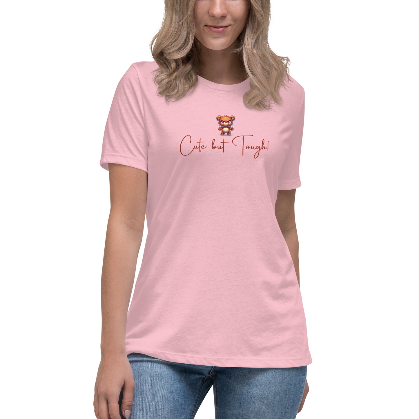 Cute But Tough: Women's Empowerment T-Shirt, Women's Relaxed T-Shirt, Strong Women, Gift for Tough Females